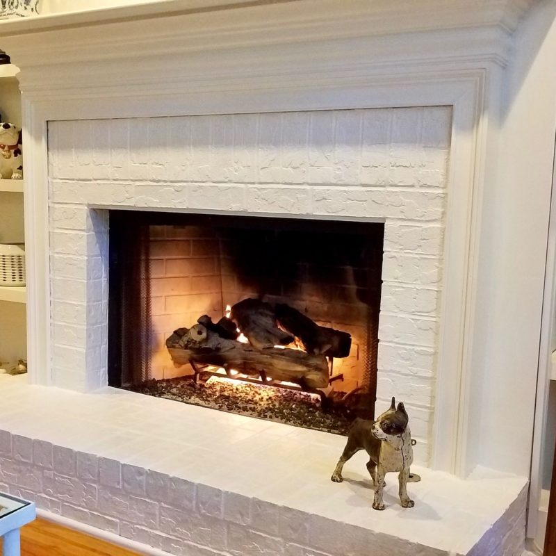 How To Update A Fireplace For $100