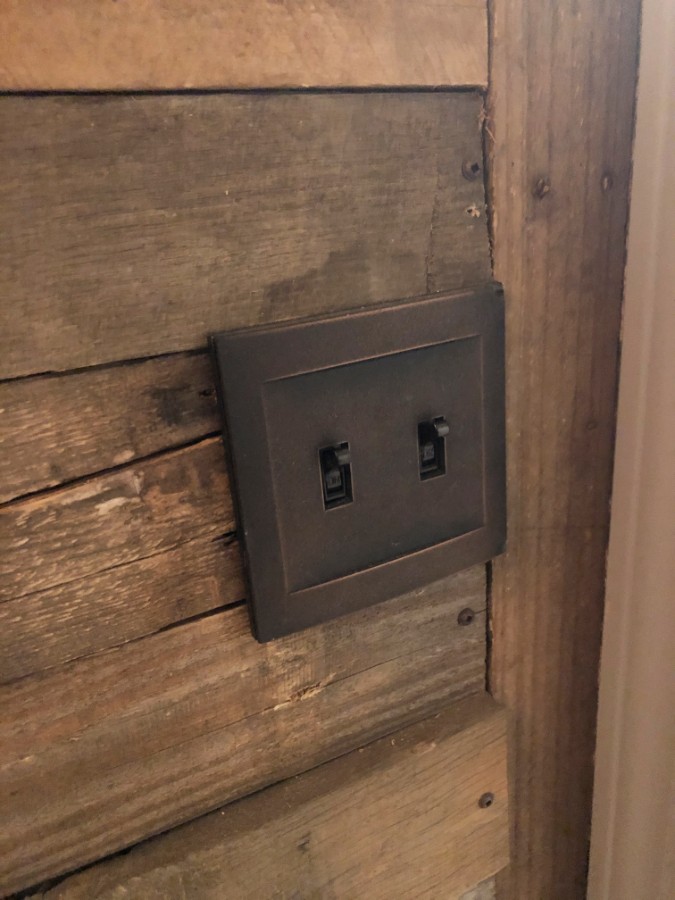 Light Switch Pallet Wall