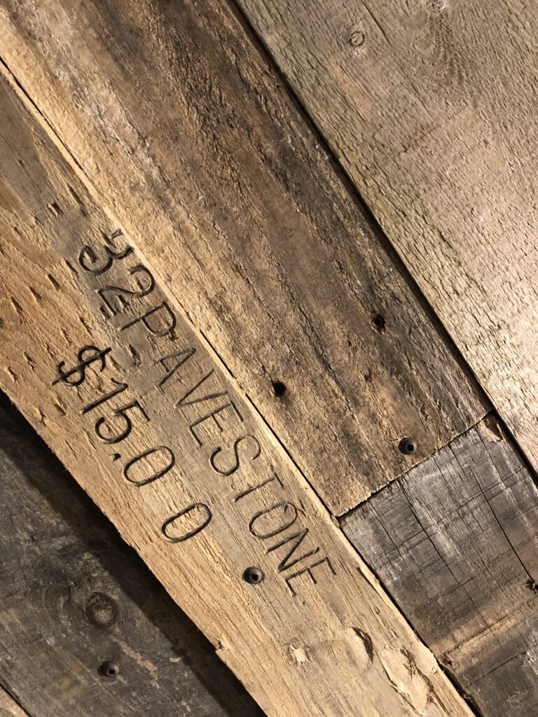 Special Markings on Pallet Wood