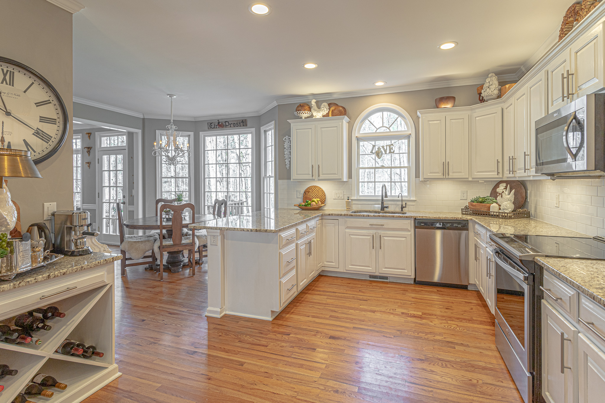 Staged Kitchen