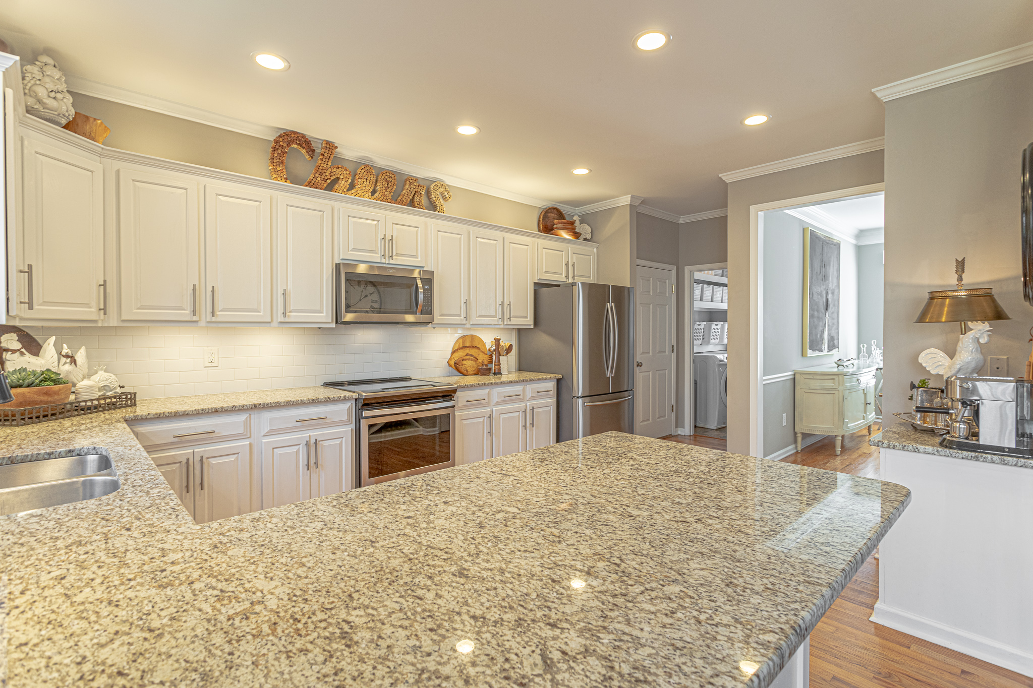 Staged Kitchen