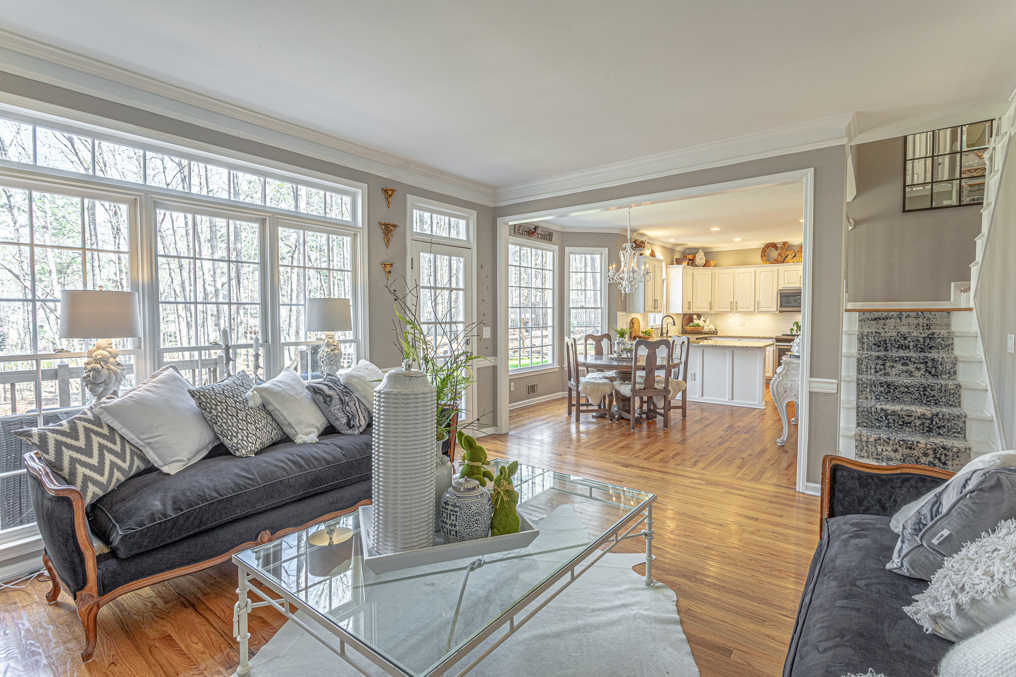 Staged Living Room